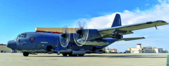 Versuche mit dem Airborne High Energy Laser auf einer AC-130J beginnen.