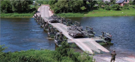 System M3: Als Brücke oder mehrteilige Fähre einsetzbar.