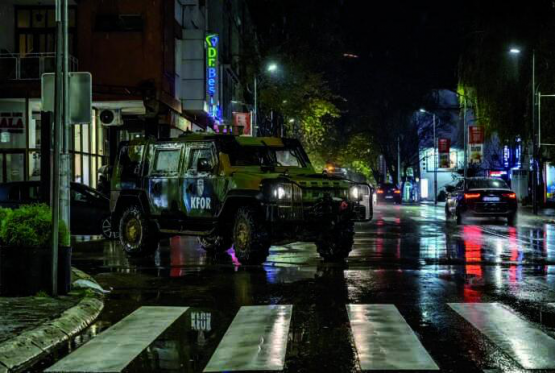 Die Kosovo Force (KFOR) ist im Kosovo für die Sicherheit und die Bewegungsfreiheit der Bevölkerung verantwortlich.