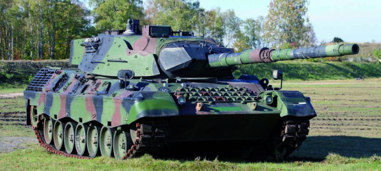 Die Ukraine erhielt 30 Leopard-1-Panzer.
