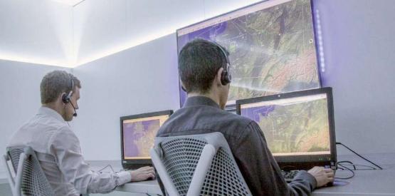 Skyview der französischen Rüstungsfirma Thales.