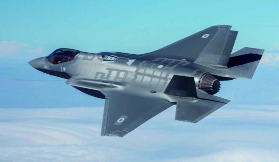 Ein F-35I Adir der israelischen Luftwaffe.