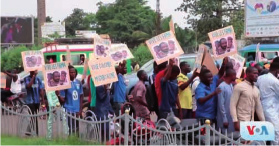 Im August 2020 putschte das malische Militär gegen den malischen Präsidenten Ibrahim Keita. Im Bild: Anti-Regierungsdemonstranten.