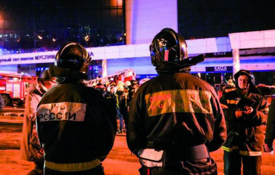 Islamistischer Anschlag in der City Hall bei Moskau.