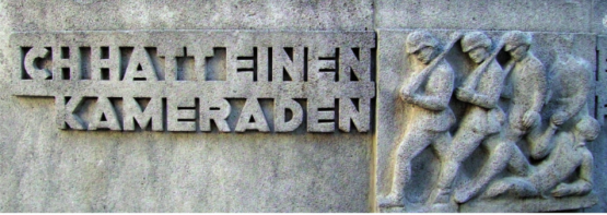 Inschrift auf dem Kriegerdenkmal in Speyer. Bild: Wikimedia Commons