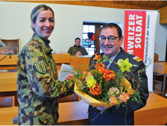 Chefredaktorin Cécile Klusák wurde mit grossem Applaus verabschiedet.