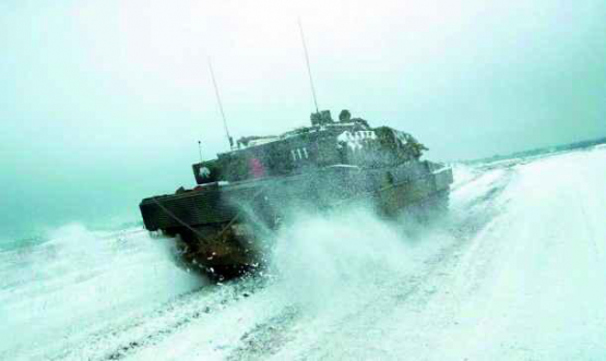 Krieg wird in Europa weiterhin auch hybrid geführt. Hier im Bild: NATO-Truppen während einer Übung im Dezember.