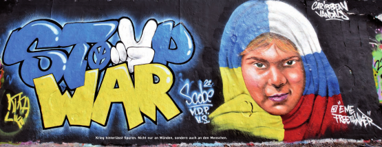 Krieg hinterlässt Spuren. Nicht nur an Wänden, sondern auch an den Menschen.