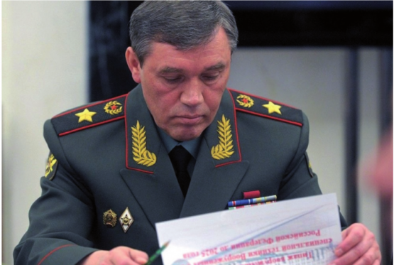 Generalstabschef Gerassimow entging einem Raketenangriff knapp.